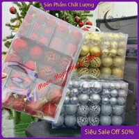 Trái Châu Trang Trí Noel, Quả Châu Decor Phụ Kiện Trang Trí Giáng Sinh 2023
