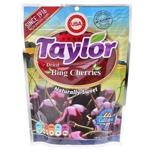 Trái cherry Mỹ khô Taylor 170g