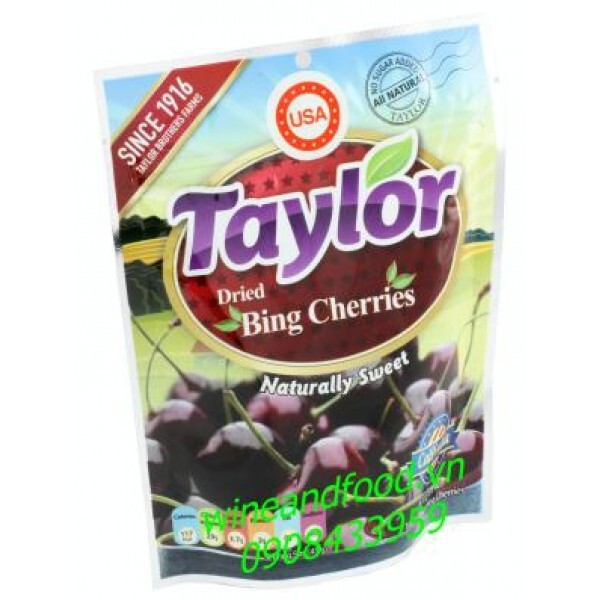 Trái cherry Mỹ khô Taylor 170g