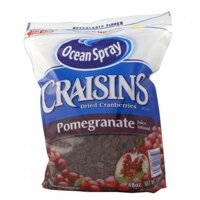 Trái Cranberry khô ngâm nước ép lựu Ocean Spray 1.36kg