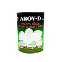 Trái Dừa Nước Ngâm Đường Aroy-D Thái Lan Lon 625g