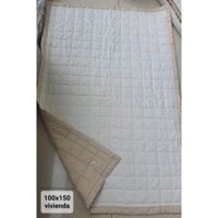 trải ngủ văn phòng trải nệm mền cotton linen hàn quốc vivienda