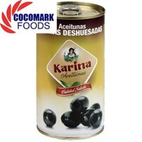 Trái Oliu Đen Tách Hạt Karina Pitted Black Olive 350g
