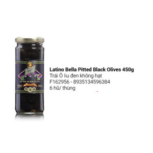 Trái ôliu xanh tách hạt Latino Bella 450g