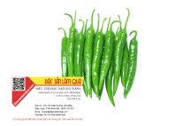 Trái ớt xanh Đà Nẵng