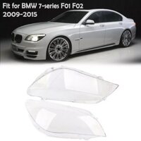 Trái Phải Đèn Pha Che Đèn Cho Xe BMW 7 Series F01 F02 730 735 740 750 760 2009-2015 Vỏ Đèn Pha Vỏ Ống Kính