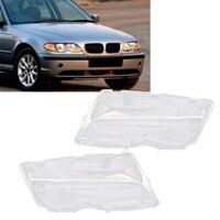 Trái Phải Đèn Pha Ô Tô Ống Kính Dành Cho Xe BMW 3 Series E46 318i 320i 325i 4 Cửa Sedan 2002-2005 Vỏ Đèn Pha