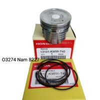 Trái piston bạc, xéc măng WAVE S110, RSX, BLADE, ALPHA 110... zin