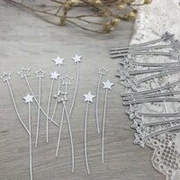 Trái Tim / Ngôi Sao / Vòng Tròn Cắt Kim Loại Chết Giấy Dập Nổi Stencil Thêu Sò Thiệp Chúc Mừng DIY Thủ Công Cắt Chết