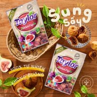 Trái vả khô tự nhiên hiệu Taylor - Taylor Dried Figs túi 190g, không chất bảo quản, không đường | Nhà Đậu | 210