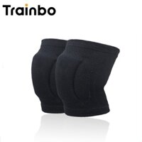 Trainbo Bộ 2 Miếng Đệm Xốp Dày Dặn Bảo Vệ Đầu Gối Chống Va Chạm Thoáng Khí Dành Cho Tập Luyện Thể Thao