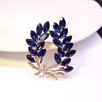 Trâm Cài Áo TCA10 Vòng Nguyệt Quế - Xanh