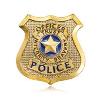 Trâm cài cảnh sát Judy Hopps Nick Zootopia, phụ kiện cosplay thỏ, quà tặng nhỏ, trâm cài hoạt hình