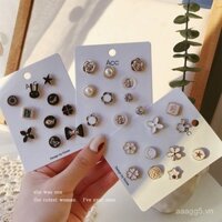 Trâm cài cho phụ nữ, ghim nhỏ, trang trí quần áo cố định, khóa ngực đa năng chống lộ, phụ kiện cổ áo phong cách Nhật Bản dễ thương