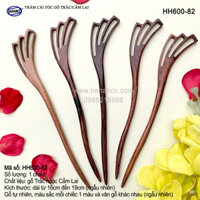 Trâm cài tóc bằng gỗ Cẩm LaiTrắc Đủ kiểu dáng HH600 - phong cách cổ trang, điêu khắc sang chảnh HOT TREND cho nữ  - HAHANCO - HH600-82