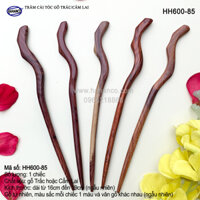 Trâm cài tóc bằng gỗ Cẩm LaiTrắc Đủ kiểu dáng HH600 - phong cách cổ trang, điêu khắc sang chảnh HOT TREND cho nữ  - HAHANCO - HH600-85