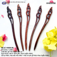 Trâm cài tóc bằng gỗ Cẩm LaiTrắc Đủ kiểu dáng HH600 - phong cách cổ trang, điêu khắc sang chảnh HOT TREND cho nữ  - HAHANCO - HH600-96