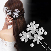 Trâm cài tóc cô dâu - Màu trắng