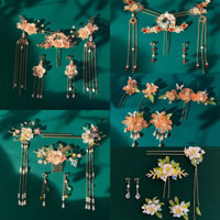Trâm cài tóc cổ trang hanfu theo set