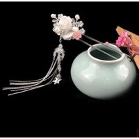 Trâm cài tóc cổ trang hoa ngọc - Phụ kiện cổ trang Hoa ngọc