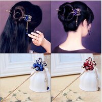 Trâm Cài Tóc Sang Trọng - Xanh Đậm