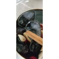 Trám đen ngâm xì dầu tỏi ớt