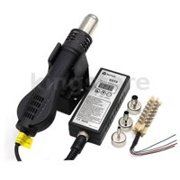 Trạm hàn 8858 Di động Kỹ thuật số Hot Air 0Gun BGA Làm lại Trạm hàn Máy thổi khí nóng Nhiệt 0Gun Desoldering Than 858D 858