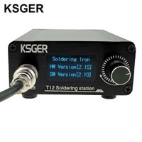 Trạm Hàn KSGER T12 OLED T12 STM32 V2.1S DIY Bằng Nhựa ABS FX9501