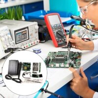 Trạm hàn kỹ thuật số PCF * T12 Bộ dụng cụ DIY Bộ điều khiển nhiệt độ cho tay cầm HAKKO T12 có công tắc Led Cung cấp điện Swi