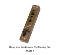 Trầm Hương-Incense- KayuragiMorning Star - Morning Star Frankincense Hương Trầm