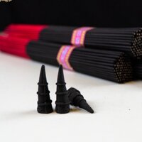 Trầm hương - Nhang trầm ⭐️Hương đen sạch [100% TỰ NHIÊN ] không hóa chất Mùi hương trầm dịu nhẹ giúp trang thờ ấm áp