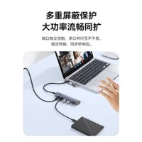 Trạm nối Baseus Type-C mở rộng 4 trong 1, bộ chuyển đổi USB Hub, trình chiếu màn hình HDMI, Smart Hub 3.0, bộ chuyển đổi cáp mạng đa cổng Thunderbolt 4 cho máy tính, iPad, laptop, điện thoại, mẫu mới