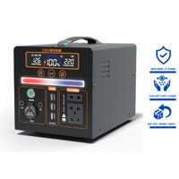 Trạm phát điện di động, trạm sạc dự phòng 220v tích điện 800.000mAh, máy phat điện mini gia đình, có thể mang đi du lịch