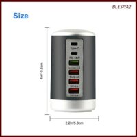 Trạm sạc USB đa 6 cổng Hub Bộ sạc điện thoại để bàn