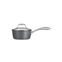 Tramontina 80123/011DS Gourmet Heavy-Gauge Aluminum Nonstick Covered Sauce Pan, 2-Quart, Hard Anodized