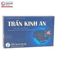 TRẤN KINH AN - Giúp Giảm Lo Âu, Mệt Mỏi, Ngủ Ngon - Hỗ Trợ Cải Thiện Trầm Cảm - Hộp 30 Viên