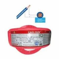 Trần Phú - Dây điện đơn 7 sợi cứng CV 1x2.5 Đỏ