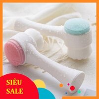 [TRAN20S GIẢM 20K] Máy Rửa Mặt, Cọ Rửa Mặt 2 Đầu Hàn Quốc Siêu Hót