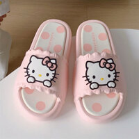 Trang chủ Dép đế mềm chống trượt thoải mái Dép Sanrio Hello Kitty Dép xỏ ngón nữ