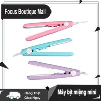 Trang chủ Mini Xách tay Nougat Sealer Snack Bánh bông tuyết Túi giấy Kẹo kín