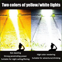 Trang chủ Ngoài trời 10000KM + Đèn pha LED Đèn pin chống nước có thể sạc lại hình chữ U