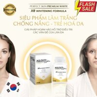 Trắng Da, Chống Nắng, Trẻ Hoá Perfect Skin Premium White X8 Whitening Formula