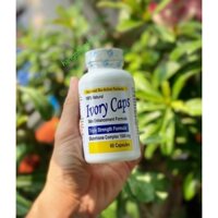 Trắng da, giảm Nám, tàn nhang Ivory Caps Glutathione (60 viên) - MADE IN USA.