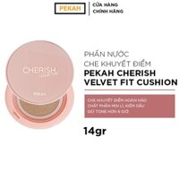Trang điểm da Phấn Nước Che Khuyết Điểm Và Dưỡng Lâu Trôi PEKAH CHERISH VELVET FIT CUSHION 14gr