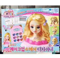 Trang điểm làm tóc cho công chúa búp bê hàn quốc siêu xinh