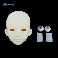 Trang điểm thẩm mỹ đầu búp bê 1 / 3 cho búp bê Lolita BJD ban đêm, thực hành da trắng