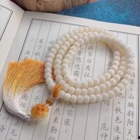 Tràng Hạt Bồ Đề 108 Hạt Niệm Phật, Vòng Tay Chuỗi Bạch Ngọc Bồ Đề