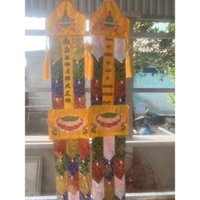 tràng phan Dược sư - tràng phan Đài Loan thêu danh hiệu NAM MÔ DƯỢC SƯ LƯU LY QUANG VƯƠNG PHẬT