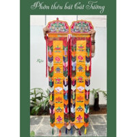 Tràng phan, phướn thêu 8 biểu tượng cát tường - Rita shop