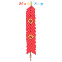 Tràng pháo giả trang trí nhà cửa ngày tết bằng giấy mỹ thuật Sữa Đậu Shop